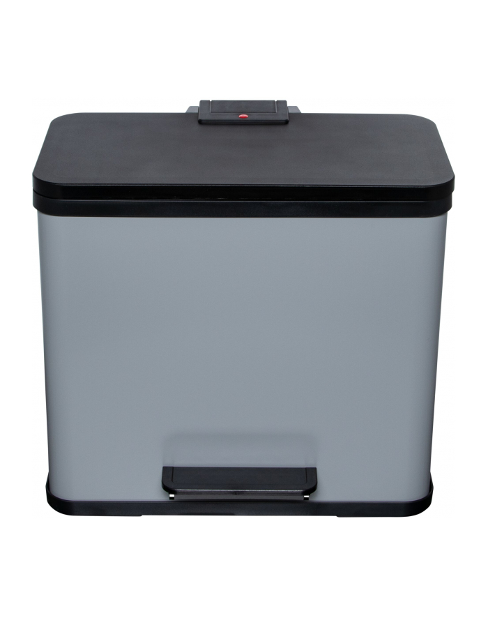 Hailo Oko Trio Plus H-0633-220 Kosz L 3X9L Srebrny główny
