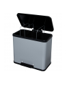 Hailo Oko Trio Plus H-0633-220 Kosz L 3X9L Srebrny - nr 3