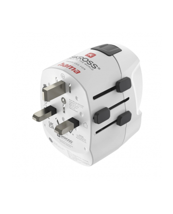 Hama Weltreiseadapter ProLight 0PD, 3-polig, 30 W nr 1