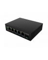 lanberg Przełącznik Light ILFE-4P-1GE-1S-90 Light Industrial POE 1XBT 3AXT  SFP + ETH DIN FAST Ethernet - nr 2