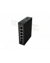 lanberg Przełącznik Light ILFE-4P-1GE-1S-90 Light Industrial POE 1XBT 3AXT  SFP + ETH DIN FAST Ethernet - nr 7