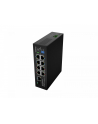 lanberg Przełącznik Light ILFE-8P-1GE-1S-120 Light Industrial POE 4XBT 4XAT  SFP+ ETH DIN FAST Ethernet - nr 8