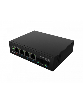 lanberg Przełącznik ILGE-4P-2S-90 Light Industrial POE 1XBT 3XAT 2XSFP DIN   Gigabit Ethernet nr 2
