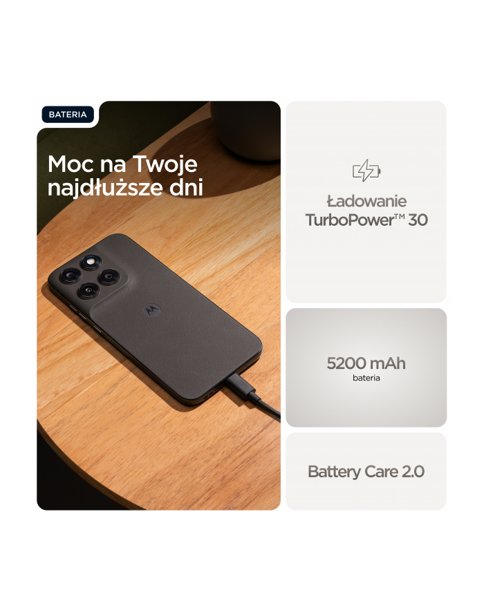 Motorola moto g77 PANTONE black olive główny