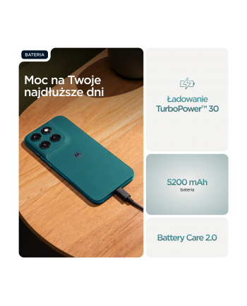 Motorola moto g77 PANTONE shaded spruce nr 1