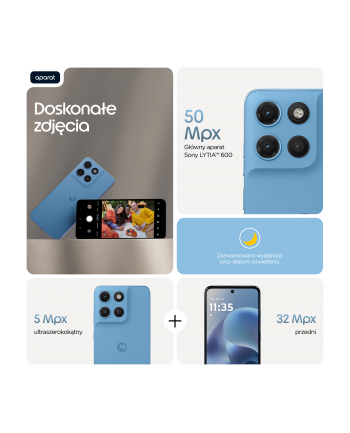 Motorola moto g17 PANTONE alaskan blue nr 2
