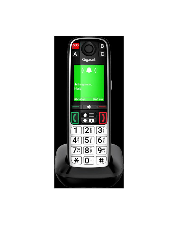Gigaset EASY 500 Seniorentelefon czarny główny