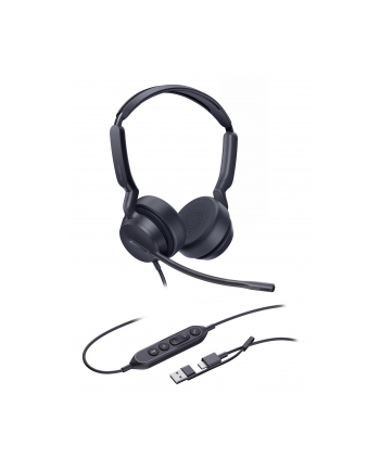 Yealink Uh42 Dual Uc Usb-C/A Zestaw Słuchawkowy Przewodowa Opaska (82471886) nr 2