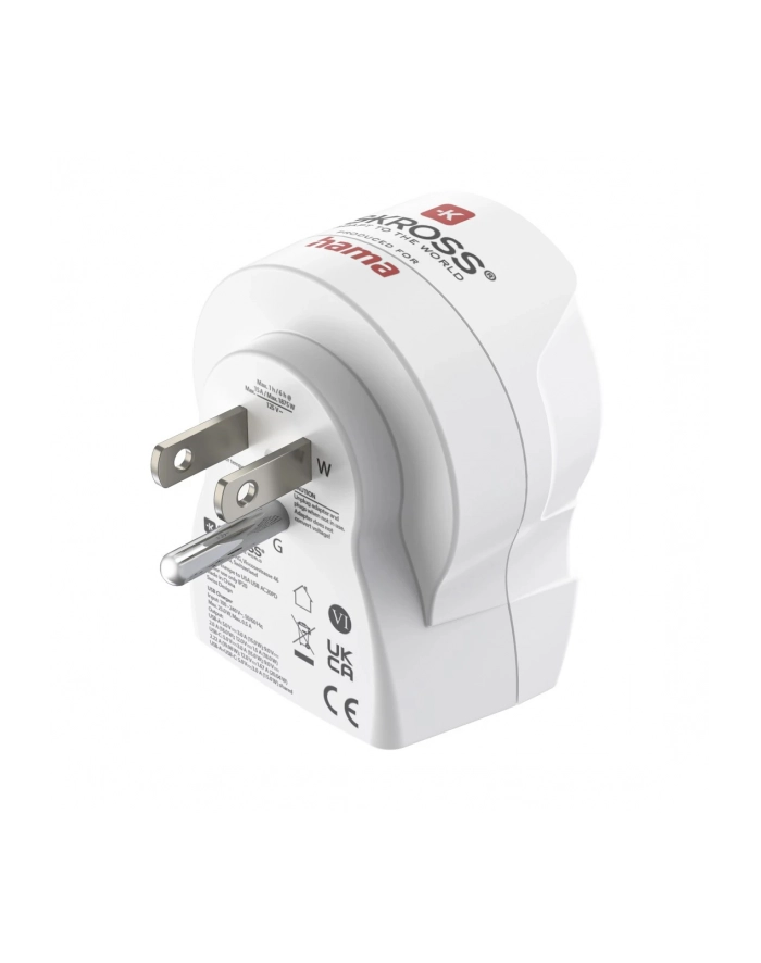 Hama Reiseadapter,  EU to US , USB-C (PD), 20 W główny