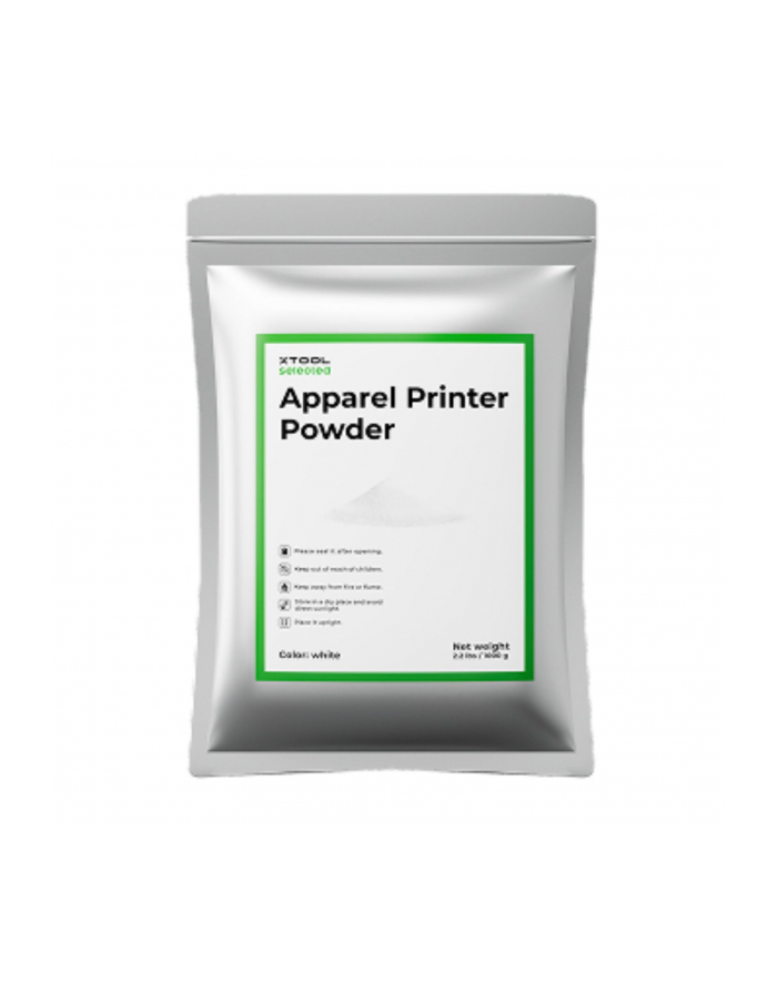 xTool Selected Apparel Printer Powder (1 kg) główny