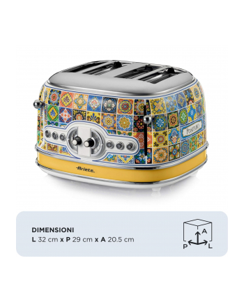 Ariete Toaster 4-Scheiben Positano nr 2