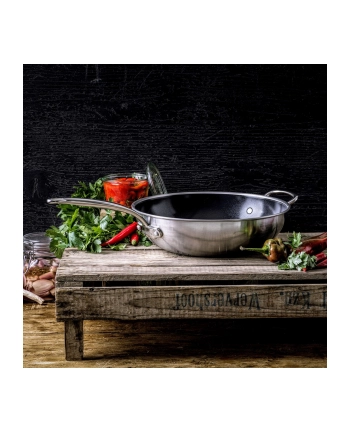 GreenPan Premiere  Wok 30 cm Edelstahl