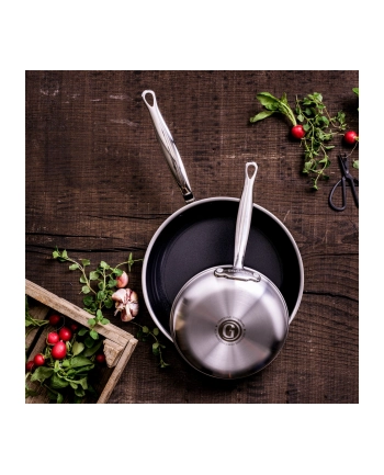 GreenPan Premiere Bratfpannenset 2-tlg., 20+28cm Edelstahl
