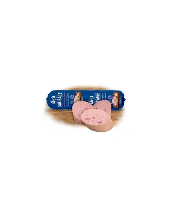 BRIT Premium sausage Chicken Rabbit karma mokra dla psa 800g