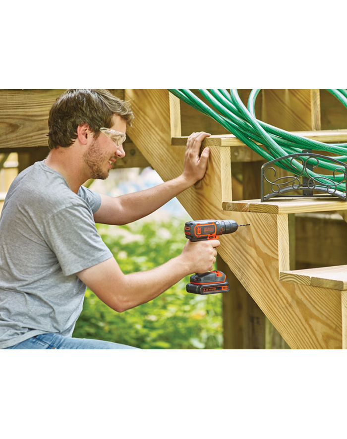Wiertarko-wkrętarka 18V BDCDC18-QW BLACK+DECKER główny