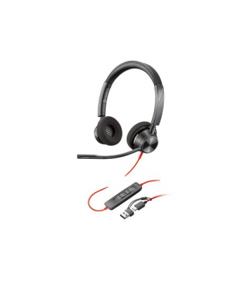 Słuchawki Poly Blackwire 3320 Stereo MS Teams Certified USB-C Headset +USB-C/A Adapter 8X220AA nr 2