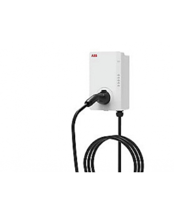 Stacja ładowania ABB Terra AC W22-G5-R-C-V2-0 wallbox Typ 2, 22kW, przewód 5m, zasilanie z 3 faz/32A, Bluetooth, Wi-Fi, Ethernet, z czytnikiem RFID, modem GSM/4G