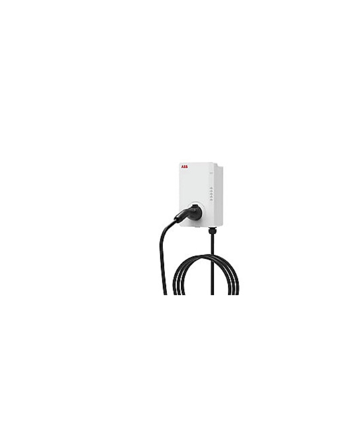 Stacja ładowania ABB Terra AC W22-G5-R-C-V2-0 wallbox Typ 2, 22kW, przewód 5m, zasilanie z 3 faz/32A, Bluetooth, Wi-Fi, Ethernet, z czytnikiem RFID, modem GSM/4G główny