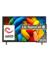 Telewizor LG NanoCell 43NANO80A3B 43''; 4K Ultra HD WebOS Dolby Digital DVB-T2 Czarny - nr 1