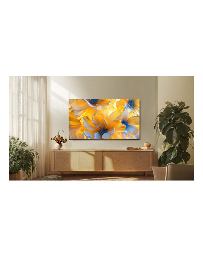 Telewizor TCL 55C6K QD-Mini LED 55''; 4K Ultra HD Google TV Dolby Atmos DVB-T2 Metaliczny główny