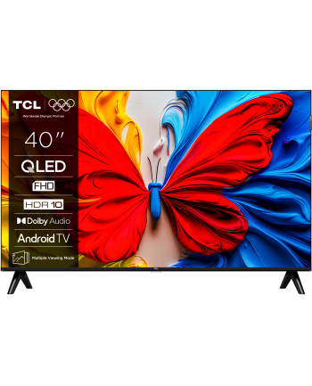 Telewizor TCL 40S5K QLED 40'' Full HD Android TV Dolby Digital Plus DVB-T2 Czarny