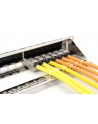 Digitus Modular Galvanized Patch Panel, shielded, 24-port blank, 1U, Rack Mount, transp. label field, Silver - nr 10