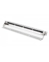 Digitus Modular Galvanized Patch Panel, shielded, 24-port blank, 1U, Rack Mount, transp. label field, Silver - nr 16