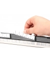 Digitus Modular Galvanized Patch Panel, shielded, 24-port blank, 1U, Rack Mount, transp. label field, Silver - nr 17