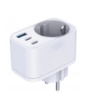 3mk Adapter sieciowy Hyper Charger 30W 1xUSB-A 2xUSB-C 1x Schuko PD  QC 3.0 białt - nr 4