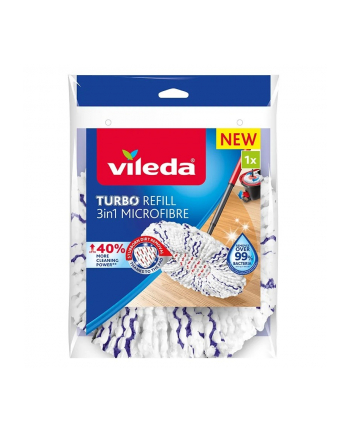 vileda Wkład do mopa obczerwonyowego TURBO 3w1 Microfibre