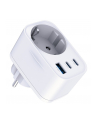 3mk Adapter sieciowy Hyper Charger 30W 1xUSB-A 2xUSB-C 1x Schuko PD  QC 3.0 białt - nr 6