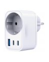 3mk Adapter sieciowy Hyper Charger 30W 1xUSB-A 2xUSB-C 1x Schuko PD  QC 3.0 białt - nr 9