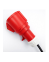 qoltec Adapter siłowy do ładowarek EV | gniazdo CEE 32A 5P 400V na SCHUKO 230V | max 16A | 3.5kW - nr 4