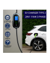 qoltec Ładowarka do samochodu elektrycznego EV i hybryd | 11kW | 400V | CEE 16A | Wi-Fi | LCD | 5m - nr 8