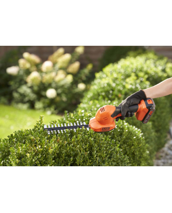 Nożyce do żywopłotu akumulatorowe 18V, 20cm BCSS18D1-QW BLACK+DECKER nr 2