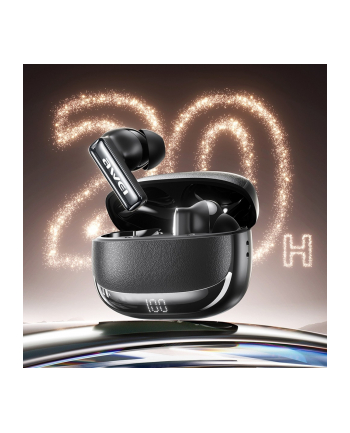 awei Słuchawki bezprzewodowe Bluetooth 6.0 TWS ANC TA19 czarne