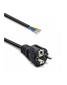 qoltec Kabel zasilający SCHUKO CEE 7/7 (E/F) | miedź Cu | odizolowany lutowany | 3x0.75mm2 | 1.8m - nr 1