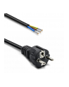 qoltec Kabel zasilający SCHUKO CEE 7/7 (E/F) | miedź Cu | odizolowany lutowany | 3x1.0mm2 | 1.8m - nr 1