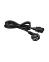qoltec Kabel zasilający | wtyczka kątowa SCHUKO CEE 7/7 (E/F) | IEC C13 | 3x0.75mm2 | Czysta miedź Cu | 2m - nr 4