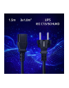 qoltec Kabel zasilający SCHUKO CEE 7/7 (E/F) | IEC C13 | 3x1.0mm2 | Czysta miedź Cu | 1.5m - nr 2