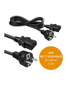 qoltec Kabel zasilający SCHUKO CEE 7/7 (E/F) | IEC C13 | 3x1.0mm2 | Czysta miedź Cu | 1.5m - nr 4