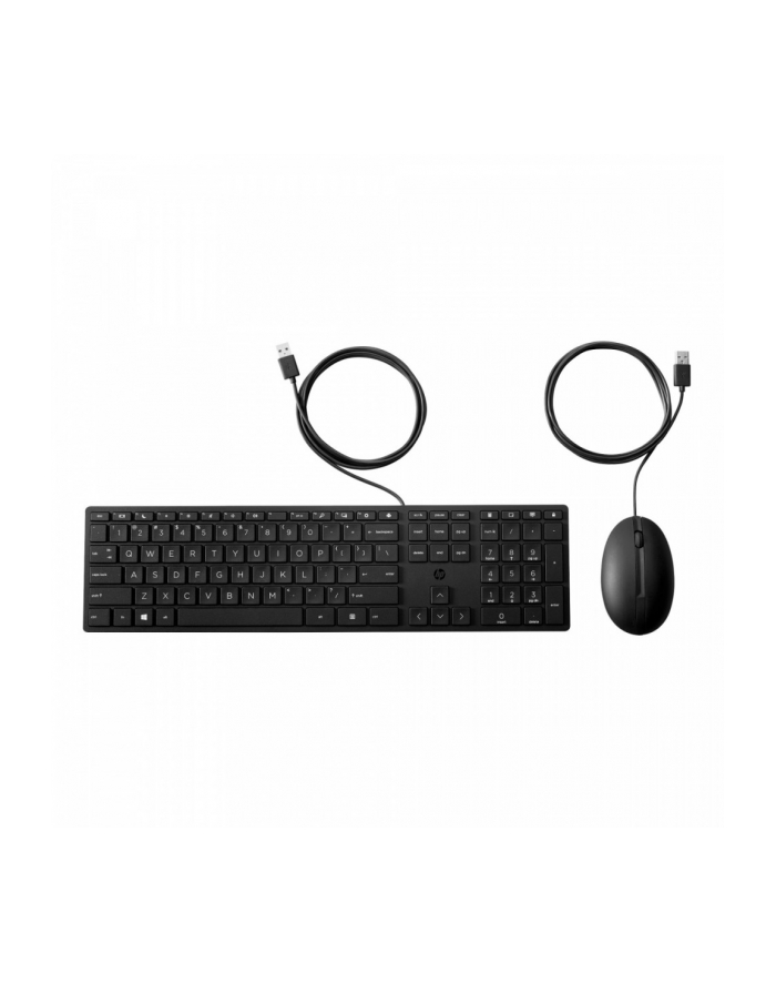 hp inc. Zestaw mysz i klawiatura przewodowy Desktop 320MK 9SR36UT#ABB główny
