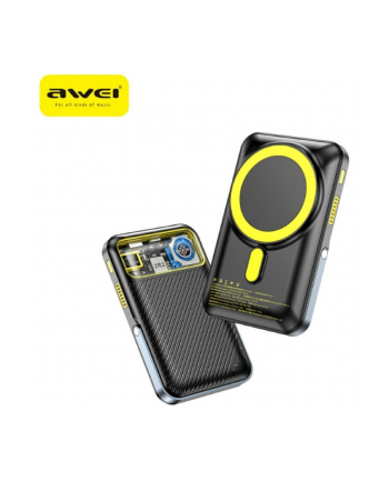awei Powerbank PA-10 10000mAh MagSafe indukcyjny czarny