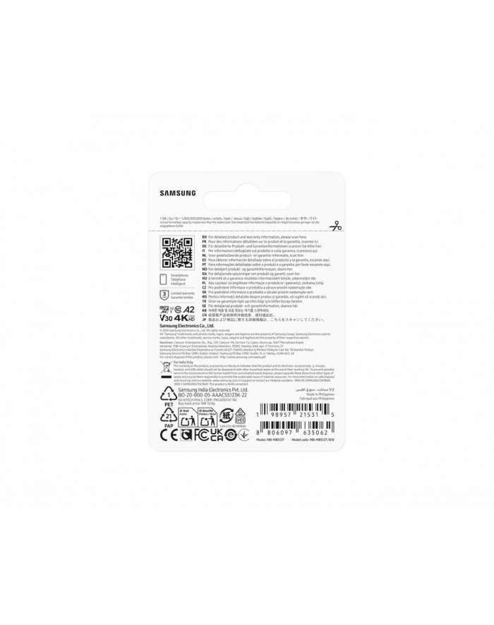 samsung Karta pamięci MB-MB512T/WW T7 microSD 512GB główny