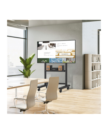 Techly Stojak Mobilny Tv 60-86” Do 68Kg Regulowany Półka Av (TLY_620904)