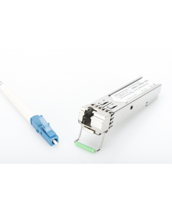 Digitus Moduł SFP 1.25 Gbps, LC splx SM, BiDi, HP-komp. LC Simplex with DDM support, singlemode, do 20km