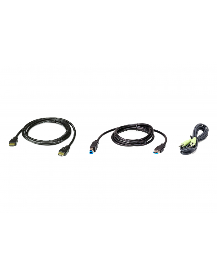 Aten 2L-7D02UHX3 2L-7D02UHX3 KVM cable Black (2L7D02UHX3) główny
