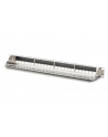 Digitus Modular Galvanized Patch Panel, shielded, 24-port blank, 1U, Rack Mount, transp. label field, Silver - nr 15