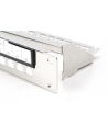 Digitus Modular Galvanized Patch Panel, shielded, 24-port blank, 1U, Rack Mount, transp. label field, Silver - nr 9