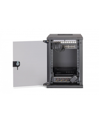Digitus Pakiet sieciowy 10'' szafa 9U i sprzęt wersja bl SOHO Pro bez montażu (DN49103SET) nr 1